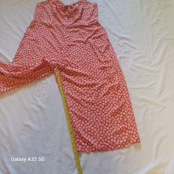 Old Navy  Red Patterned Women's Jumpsuit Size XL - Picture 11 of 16